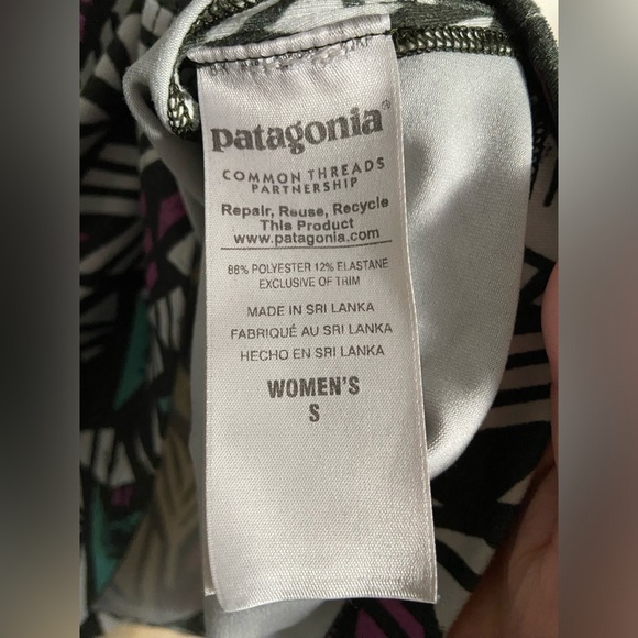 Patagonia Morning Glory Geometric Print Tank Top & Mini Skirt Stretch Small - Picture 11 of 15